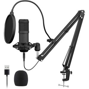MICROPHONE Microphone Usb Microphone Podcast Professionnel 19