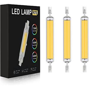 AMPOULE - LED Ampoule Led R7S 118mm dimmable 40W, lampe Led R7S, remplace la lampe halogène 400W, source lumineuse lampe 4000Lm, angle de [D11482]