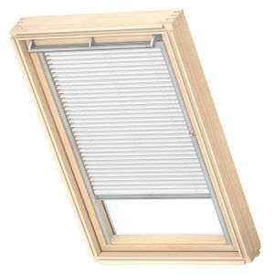 Store enrouleur en aluminium pour fenêtres de toit 100x160 cm blanc 