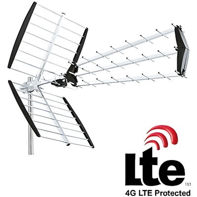 Antenne De Toit Maison Tnt Tele Tv Television Uhf Antenne Rateau Avis Et Prix Pas Cher Cdiscount