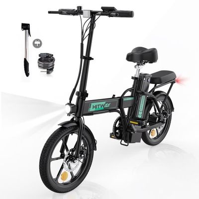 Vélo électrique pliable HITWAY BK5 - Batterie 36V/8,4Ah - Moteur