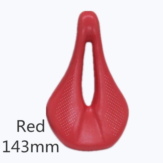 Selle Vélo Carbone Imprimée 3D - Ultra Léger, Confortable Et Respirante - Pour Route Ou VTT