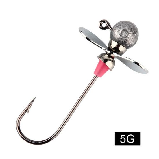 Hameçons Drop Shot Avec Émerillons – Pour Pêche En Eau Salée, Acier Haute Teneur Carbone