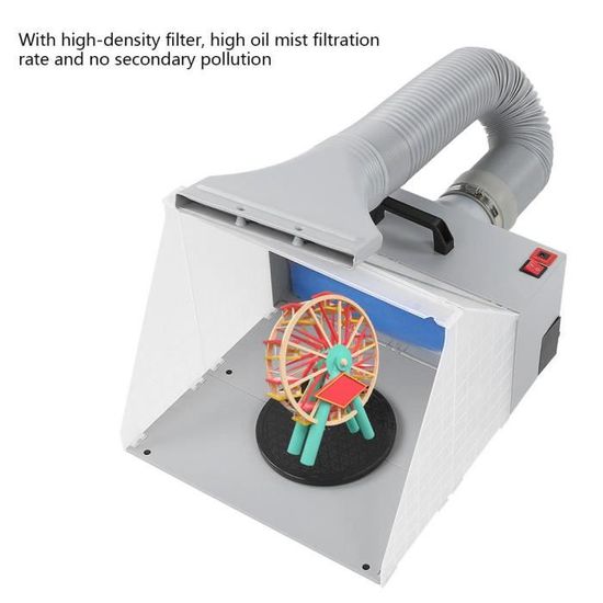 Filtres De Rechange Pour Cabine De Peinture Aérographe - Lot De 3 En Fibre De Coton - Compatible Master B400DC / B420DCK