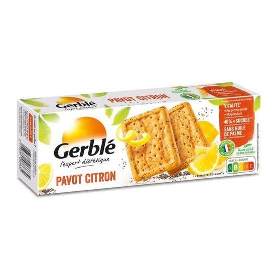 Biscuits Pavot Citron 0 G Gerble Cdiscount Au Quotidien Biscuits Pavot Citron 0 G Gerble Cdiscount Au Quotidien