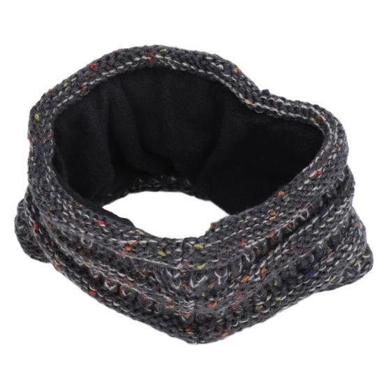 Turban Long Et Grand Pour Femme, Extensible Et Respirant, En Jersey Super Doux, Noir