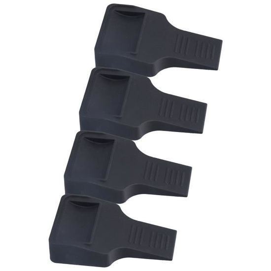 2 Butées De Roue Pour Vélo - Compatible Pneus Jusqu'à 6 Cm, Alliage Aluminium, Pour Porte-vélos