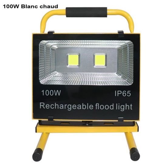 Lampe LED Portable Pliable 180° - 7 Niveaux, étanche, Rechargeable USB - Pour Fitness, Camping, Travail