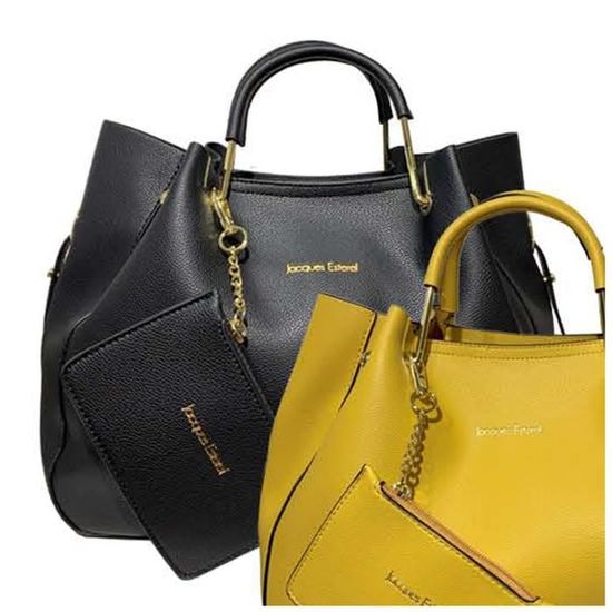 Sac cr ateur Jacques Esterel noir 32x25x14.5 cm A1019 Achat