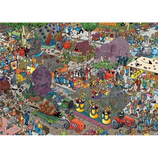 Puzzle Jumbo - 19075 - Cattle Market - Jvh - 1000 pièces