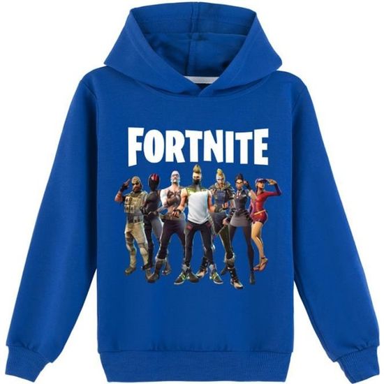 Sweat Capuche Fortnite Enfant Sweatshirt Hoodie Automne