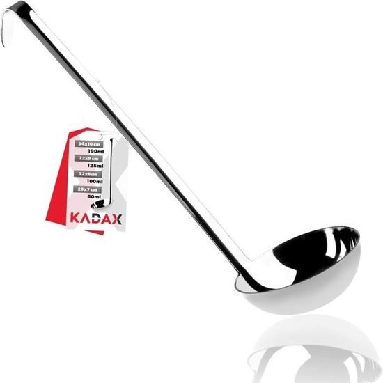 Support de louche à soupe - SONEW - Argent Doré - Acier inoxydable - Compatible lave-vaisselle