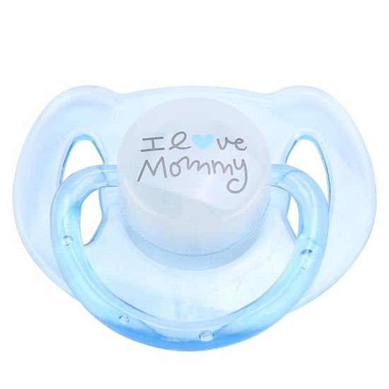 Sucette Factice Pour Bébé 100 % Silicone Super Doux, Flexible, Non