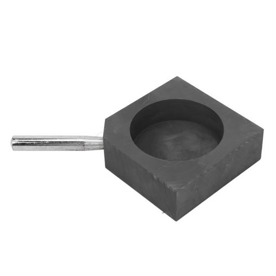 Moule Lingot Croix Graphite Haute Densité - Pour Or, Argent Et Bijoux - 47 X 88 Mm