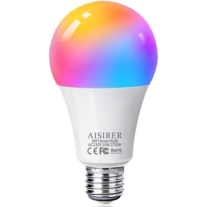 Ampoule Connectée Alexa 10W, Ampoule Intelligente Wifi, Smart Ampoule