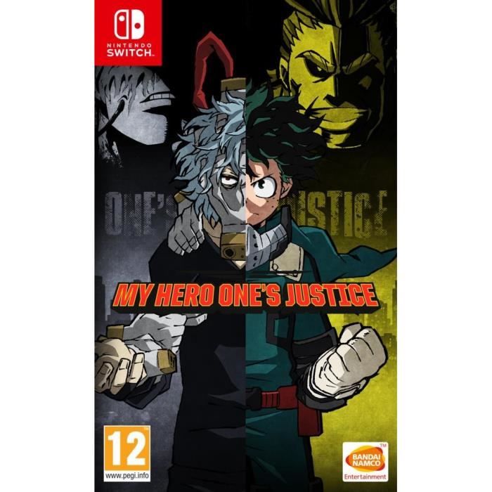My Hero Ones Justice Jeu Switch