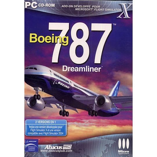 Micro Application Boeing 787 : Dreamliner / PC Cd-Rom