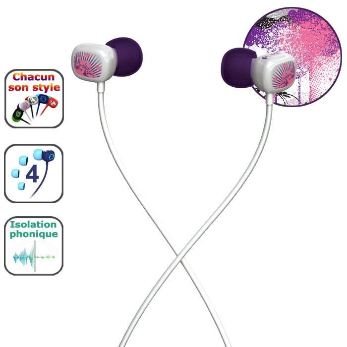 Logitech Ultimate Ears 100 Purple Splatter Cdiscount TV Son Photo