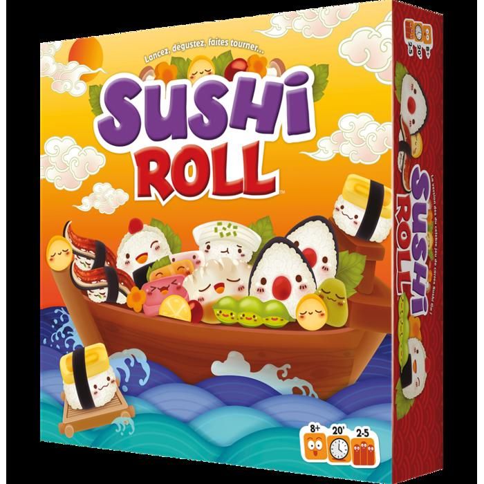 Jeux de société famille - Jeu de société Sushi Roll - Cocktail Games - 2 à 5 joueurs - Dès 8 ans - jeu de base