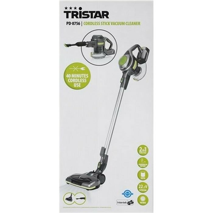 ASPIRATEUR SANS SAC BALAI A MAIN VERTICAL PRO SANS FIL BATTERIE 22.2V AUTONOMIE 40m MURAL