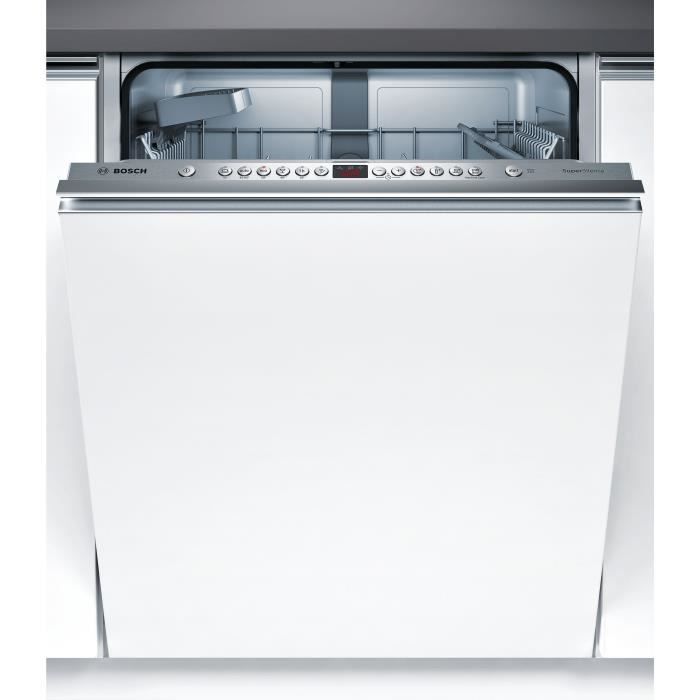 BOSH SMV46JX03E Lave-vaisselle - 13 couverts - 44 dB - A++ - Large60cm - Blanc -Moteur EcoSilence Drive