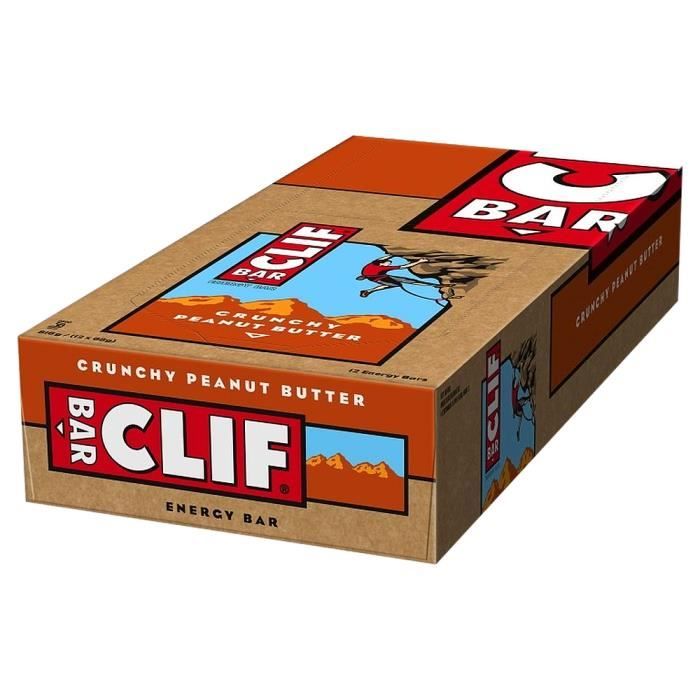 12 x Clif Energy Bar 68 g (Chocolat Blanc à la Noix de Macadamia)