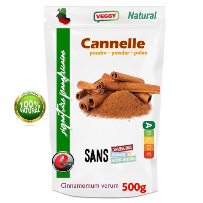 Cannelle en poudre - Sélection panafricaine - 500g