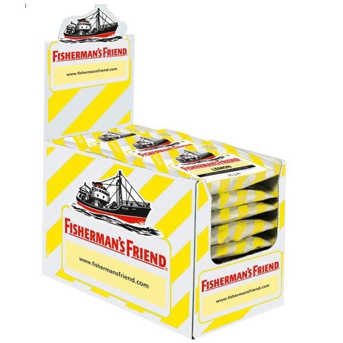 Fisherman's friend citron sans sucre, 24 sacs