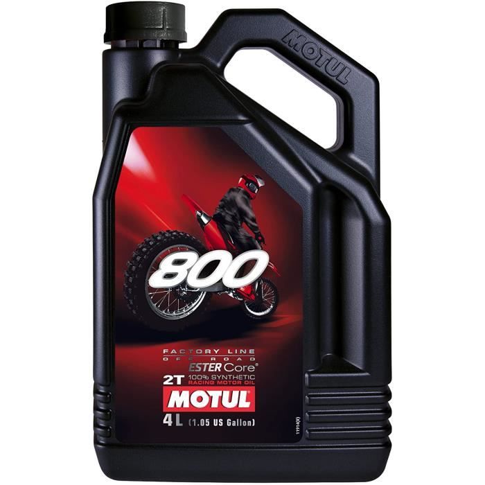Motul 100% Synthese 2T 800 Factory Line Cross 4L