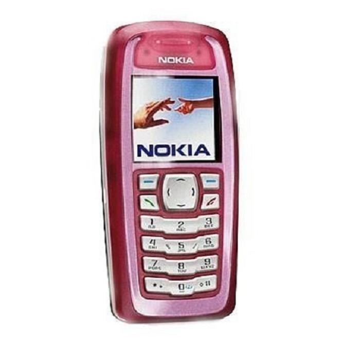 Nokia 3100 GSM Téléphone Portable Classique Rouge