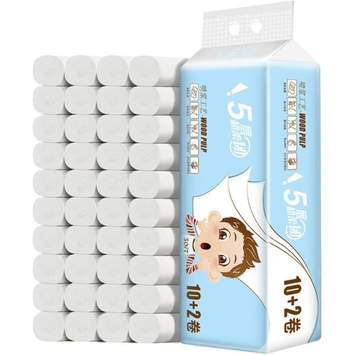 12 Rouleaux Papier Toilettes - Ecolabel
