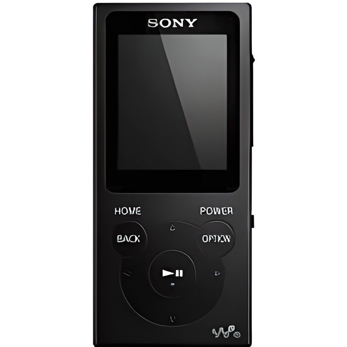 Sony NW-E394L Lecteur de Musique 8 GB Noir