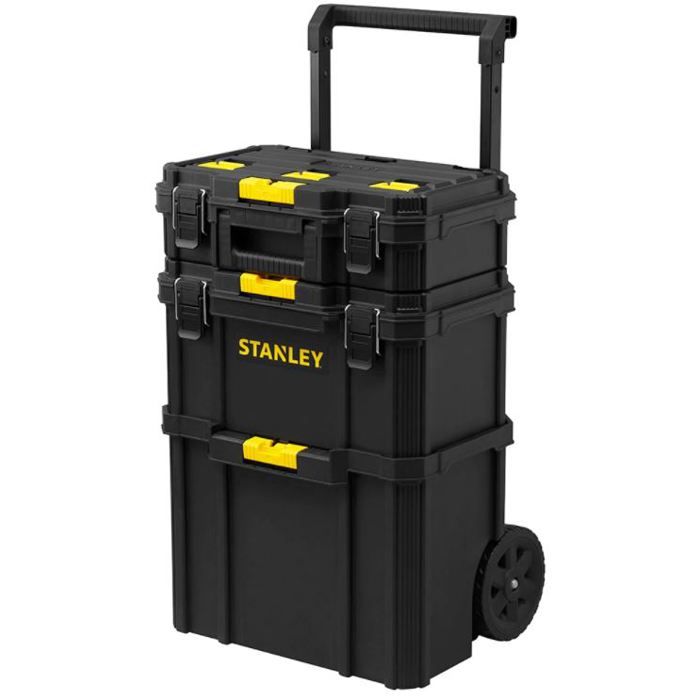 STANLEY - Servante 3 en 1 QUICKLINK - STST83319-1 - Capacité maximum : 45 kg - 80 litres