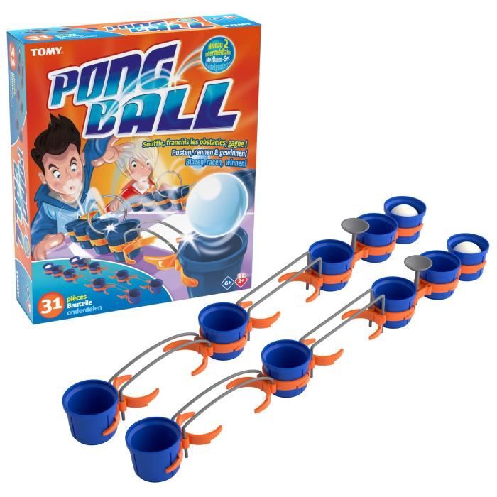 TOMY Pong ball - Intermédiaire - 31 pièces