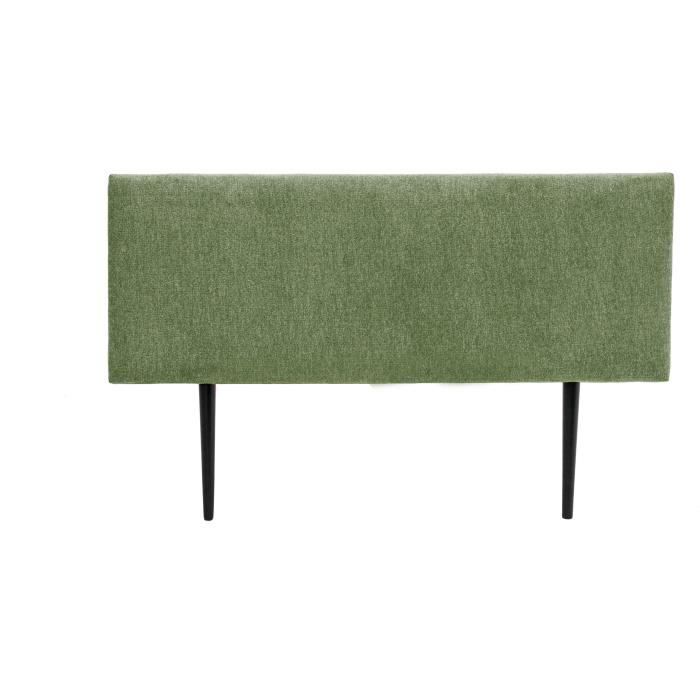 Tête de lit MORPHEE - Tissu Olive - L.162 x H.100 x P.7 cm