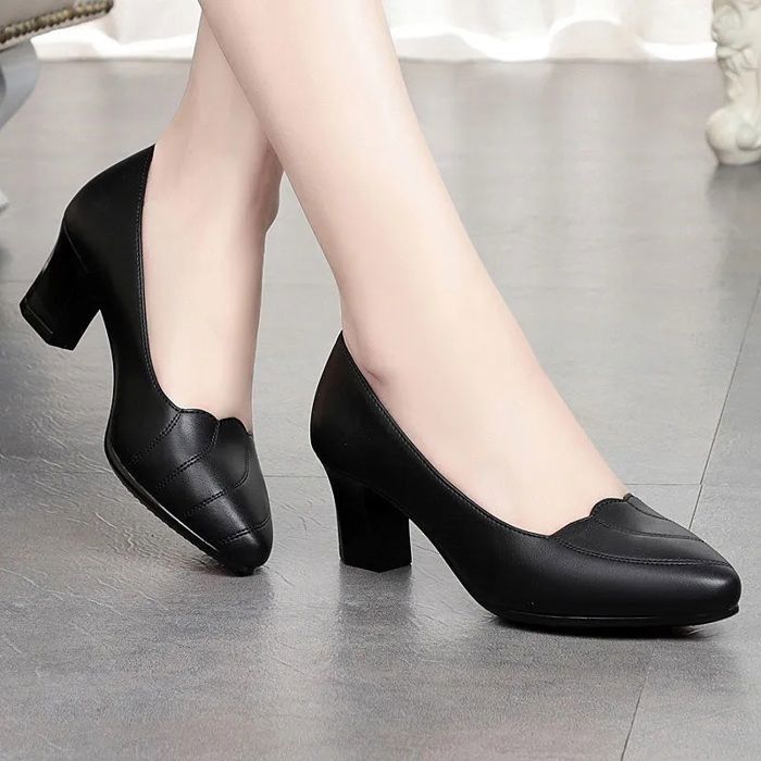 Escarpins Vernis à Talons Aiguille VERISSON - Plateforme 5 Cm, Talon 15 Cm - Pour Soirée Ou Bureau - Noir, Rouge, Beige...