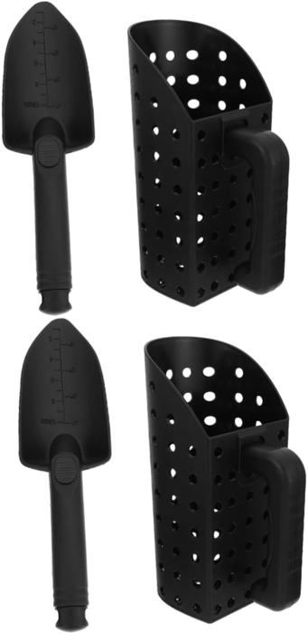 Fyearfly Tamiseur De Sable Portable Avec Pelle - Outil Détection Métal Pour Enfants Et Adultes