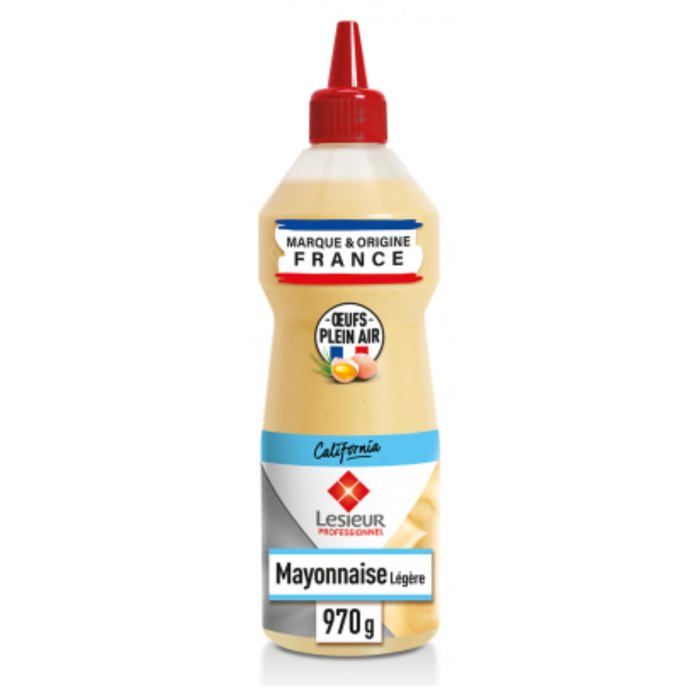 LESIEUR PROFESSIONNEL - Sauce California Mayonnaise Légère - flacon souple 970 ml