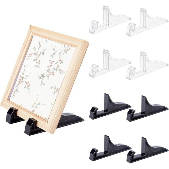 Lot de 6 présentoirs en métal de 76 cm support pour cadre