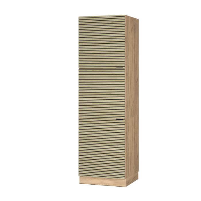 Armoire haute Fame-Line 60cm Panneau en chêne/Chêne doré Vicco 51426