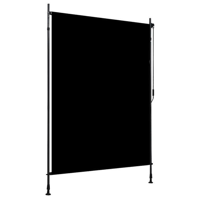 Store roulant dextérieur - vidaXL - 150x270 cm - Anthracite - Manivelle