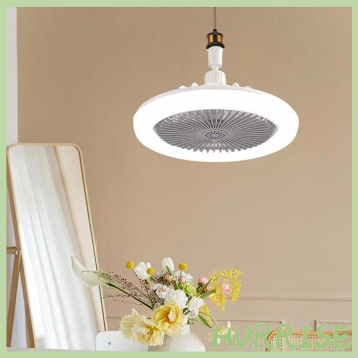 HURRISE Lumière de ventilateur daromathérapie moderne Ventilateur daromathérapie moderne Lumière E27 luminaire suspension - Garosa