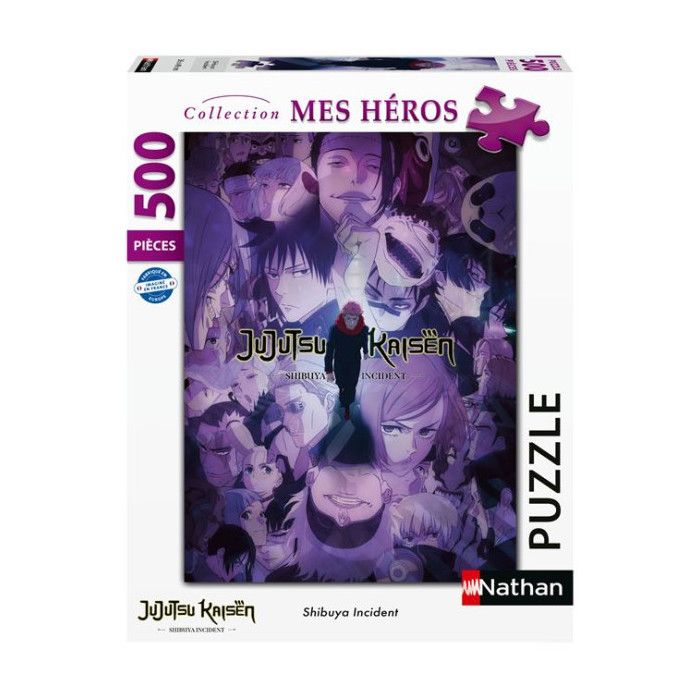 Puzzles Adultes 500 pièces - Lincident de Shibuya / Jujutsu Kaisen