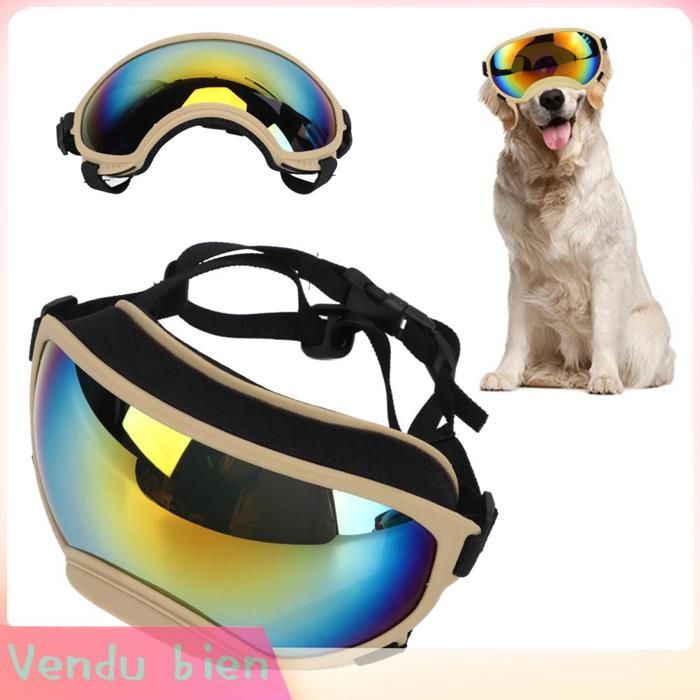 Meilleurs prix pour Garosa Lunettes de soleil pour chiens Lunettes de Solaire pour Chien Verres Renforcés pour Activités de bijoux soleil