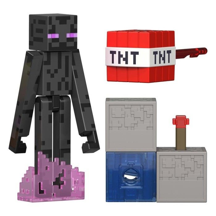 Minecraft Figurine Enderman Redstone - vue 9