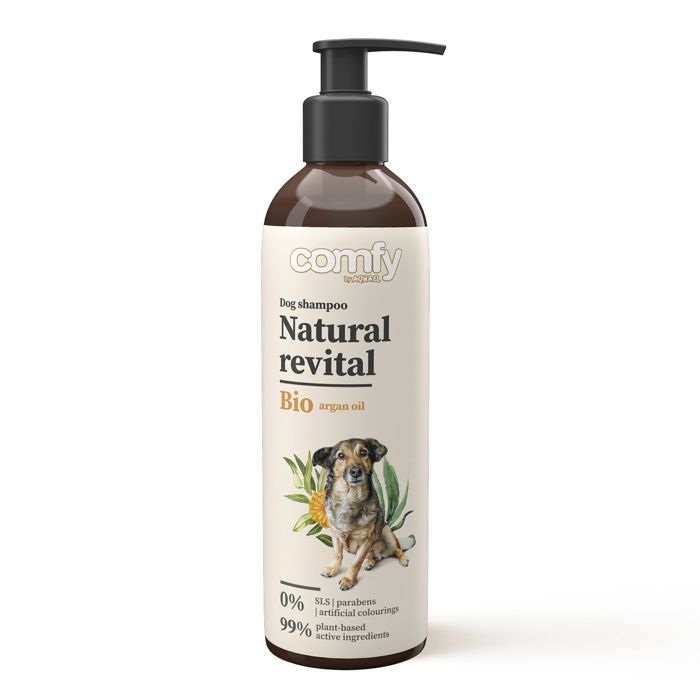 Shampoing fortifiant naturel POUR CHIENS pour un pelage et une peau sains Shampoing fortifiant naturel POUR CHIENS pour un pelage et une peau sains