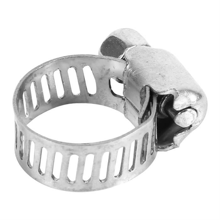 75 Pièces Colliers De Serrage Acier Inox - Taille 6-10mm - Pour Tuyaux
