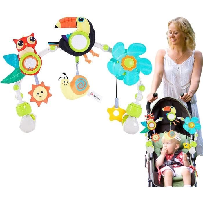 Jouet D Arc De Poussette Clip On Mobile Pour Berceau Poussette Jouets Vent Carillon Siege De Voiture Berceau Poussette Jo x12932 Cdiscount Puericulture Eveil bebe