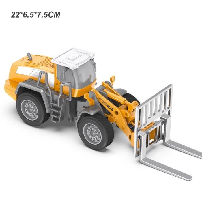 Driven by Battat - Micro Grue télescopique - Caisse, Panier, lumière et Son - Camions et Jouets de Construction pour Les Enfants de 3 Ans Driven by Battat - Micro Grue télescopique - Caisse, Panier, lumière et Son - Camions et Jouets de Construction pour Les Enfants de 3 Ans