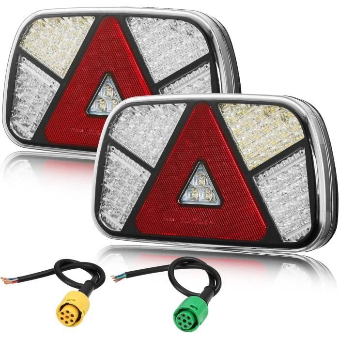 Kit de Feux de Remorque Sans Fil pour Camion de Remorquage, Lampe de Kit de Feux de Remorque Sans Fil pour Camion de Remorquage, Lampe de